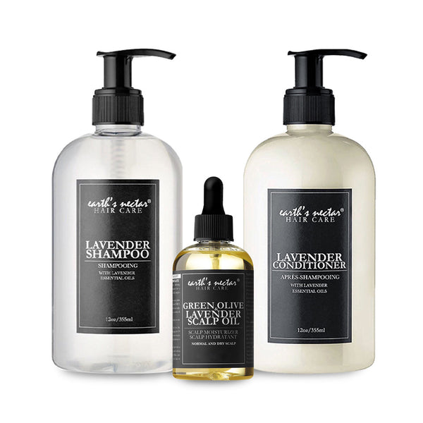 LAVENDER HAIR THERAPY TRIO (EARTH DAY) – Earth's Nectar