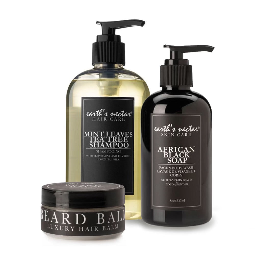 ULTIMATE skin and hair care kit for men
