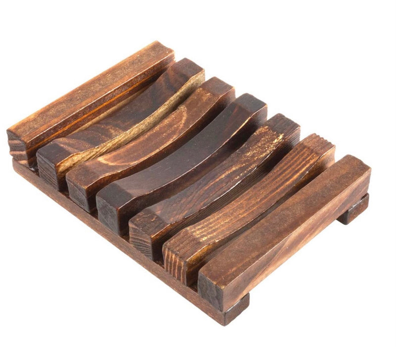 NATURAL WOODEN SOAP DISH