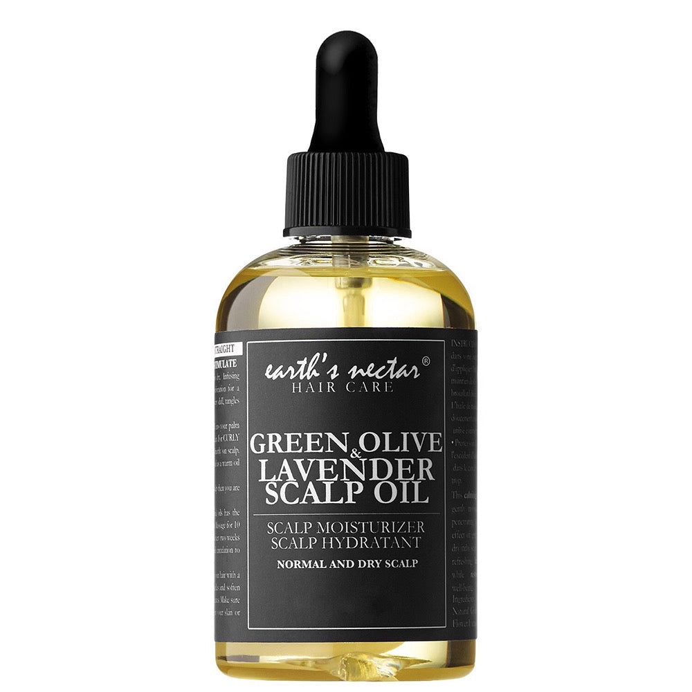 GREEN OLIVE & LAVENDER SCALP OIL (EARTH DAY) – Earth's Nectar